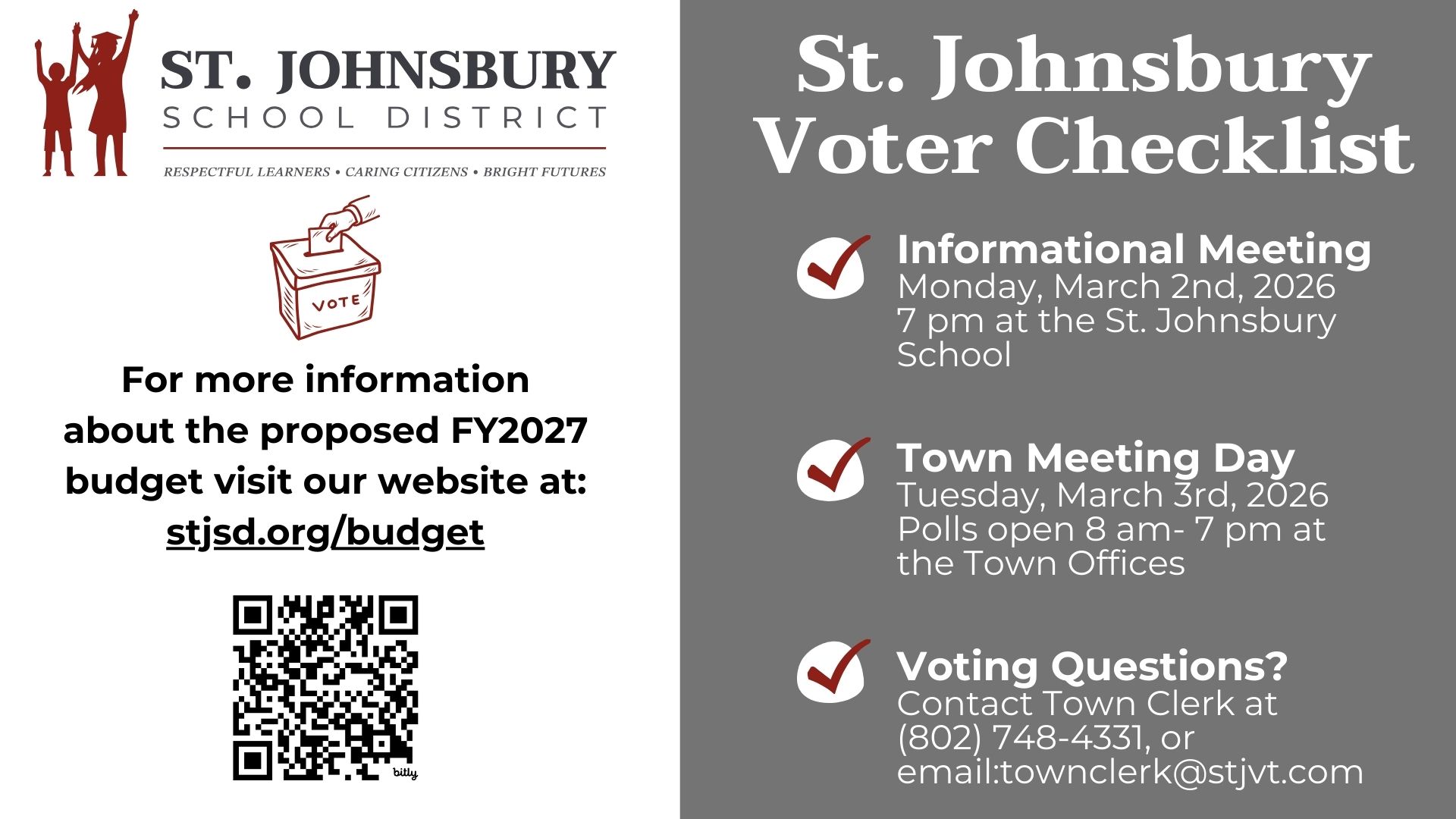Voter Checklist